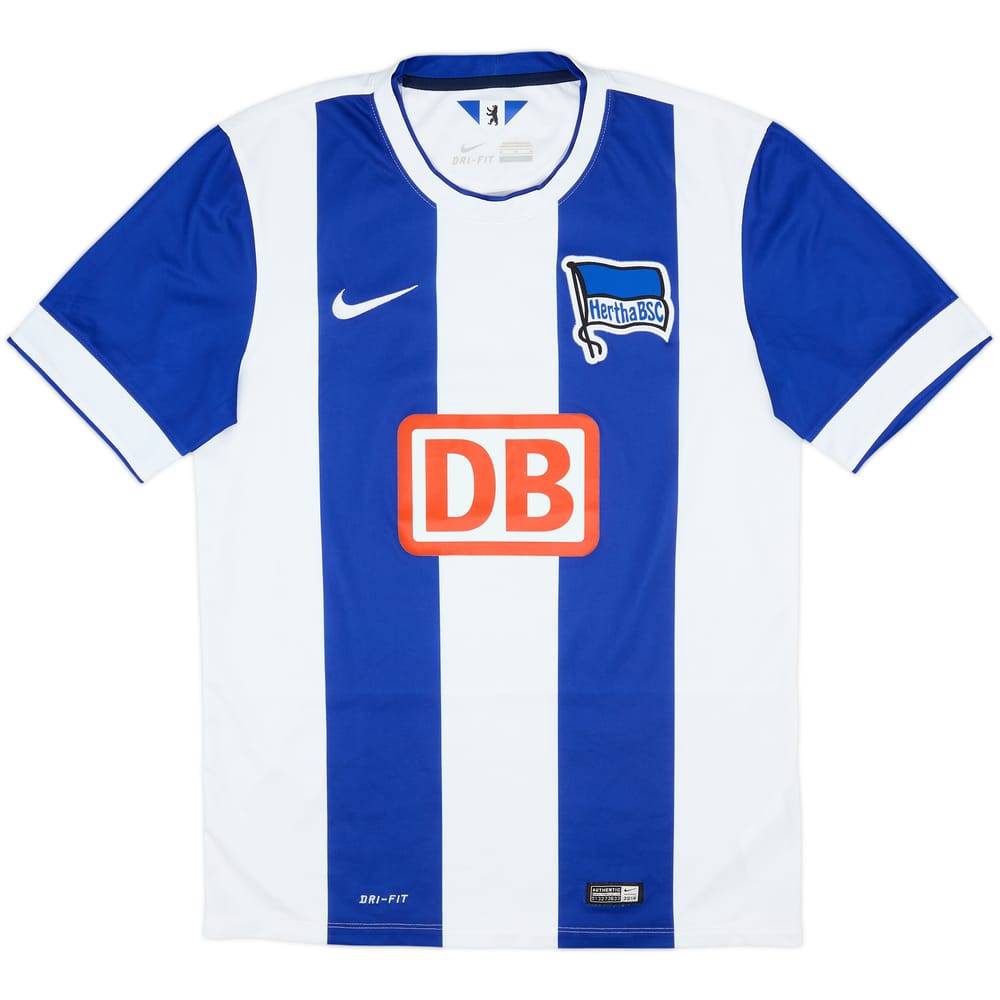 2014-15 Hertha Berlin Home Shirt - 9/10 - (M)