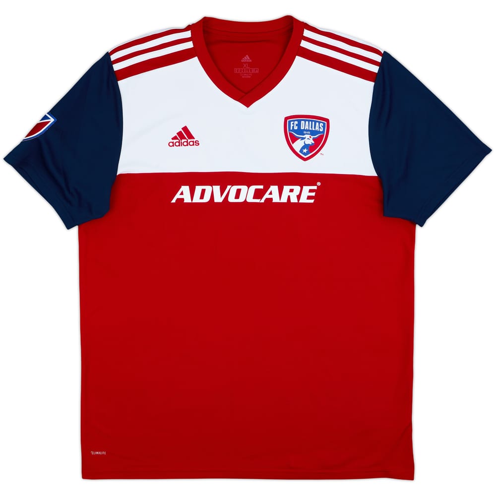 2018-19 FC Dallas Home Shirt - 10/10 - (XL)