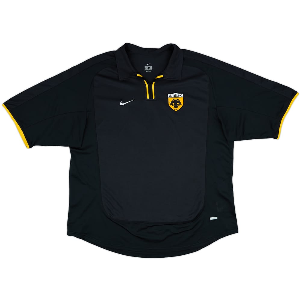 2000-01 AEK Athens Away Shirt - 8/10 - (XL)
