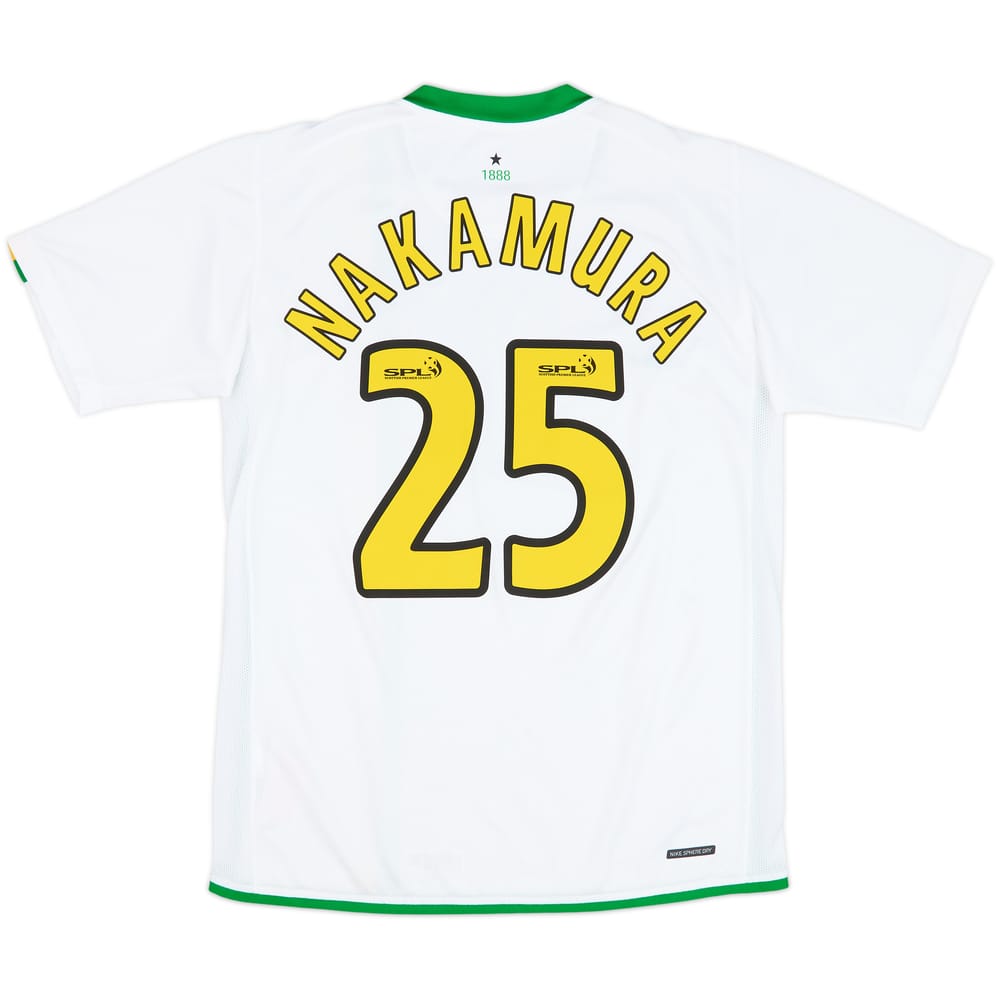 2006-08 Celtic European Shirt Nakamura #25 - 8/10 - (M)