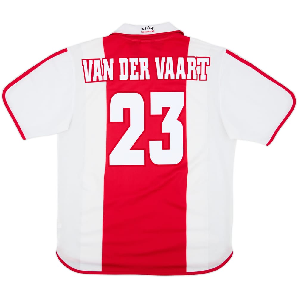 2000-01 Ajax Centenary Home Shirt Van Der Vaart #23 - 8/10 - (L)