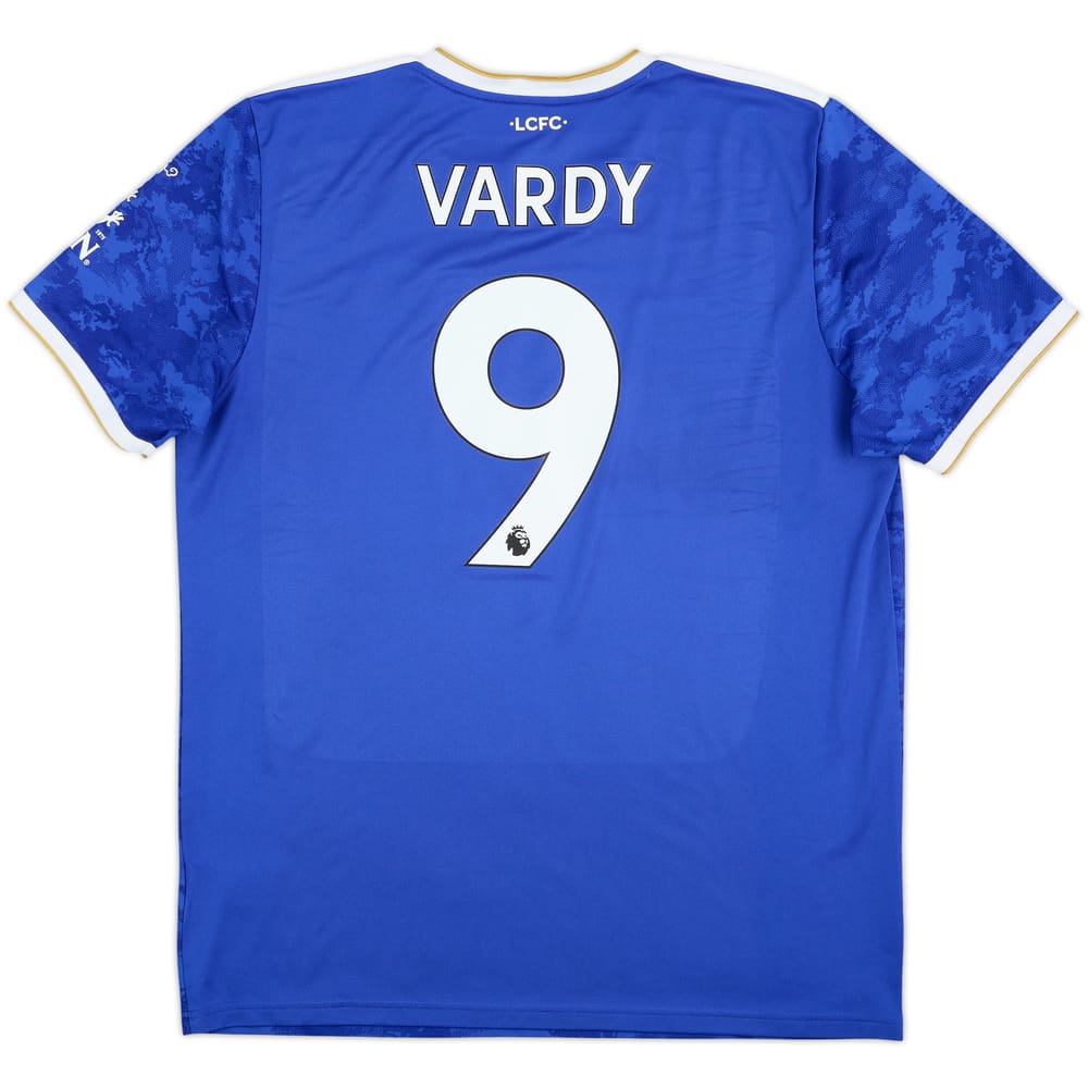 2021-22 Leicester Home Shirt Vardy #9 - 6/10 - (XL)