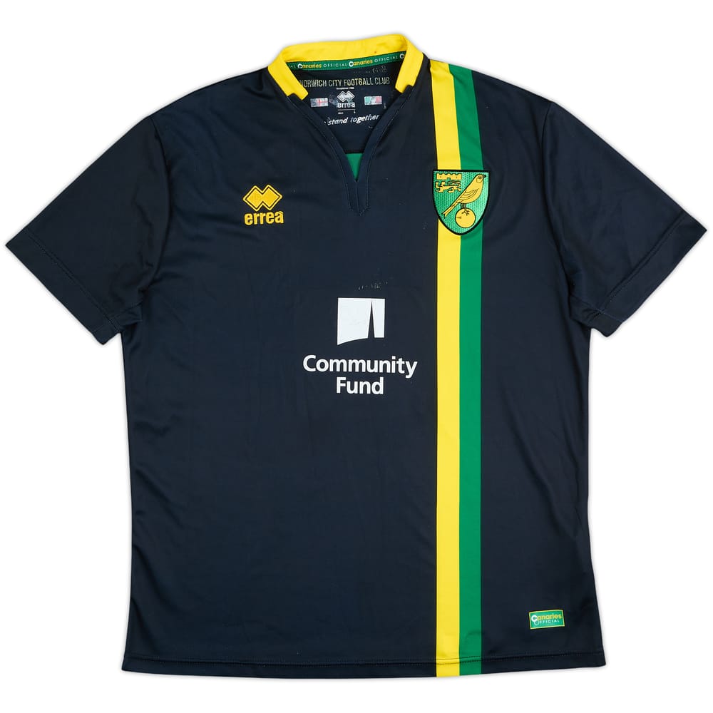 2016-17 Norwich Away Shirt - 6/10 - (L)
