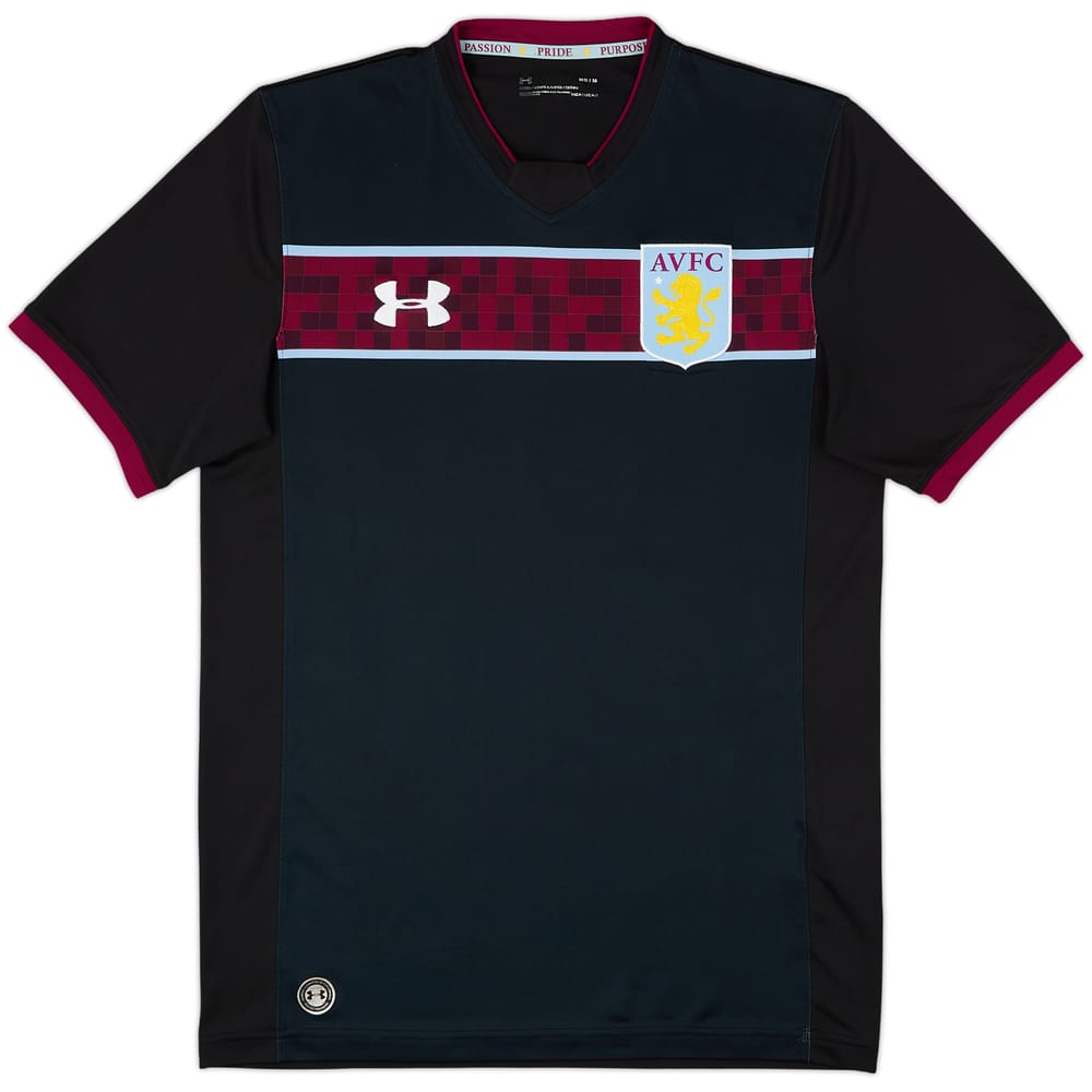 2017-18 Aston Villa Away Shirt - 7/10 - (M)