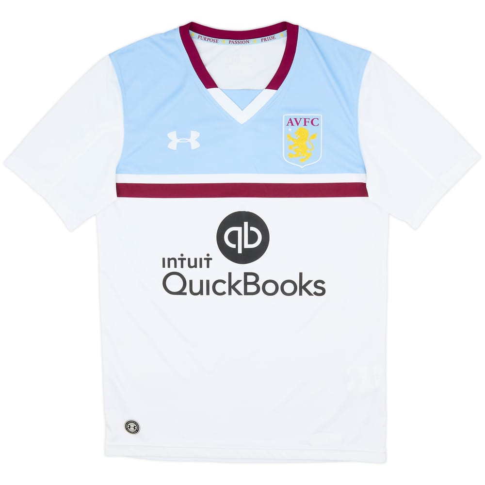 2016-17 Aston Villa Away Shirt - 8/10 - (M)