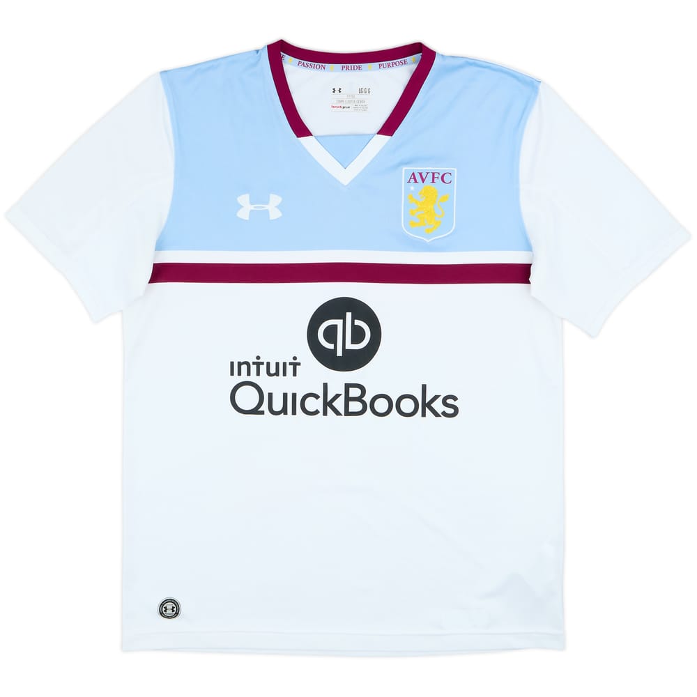 2016-17 Aston Villa Away Shirt - 9/10 - (L)