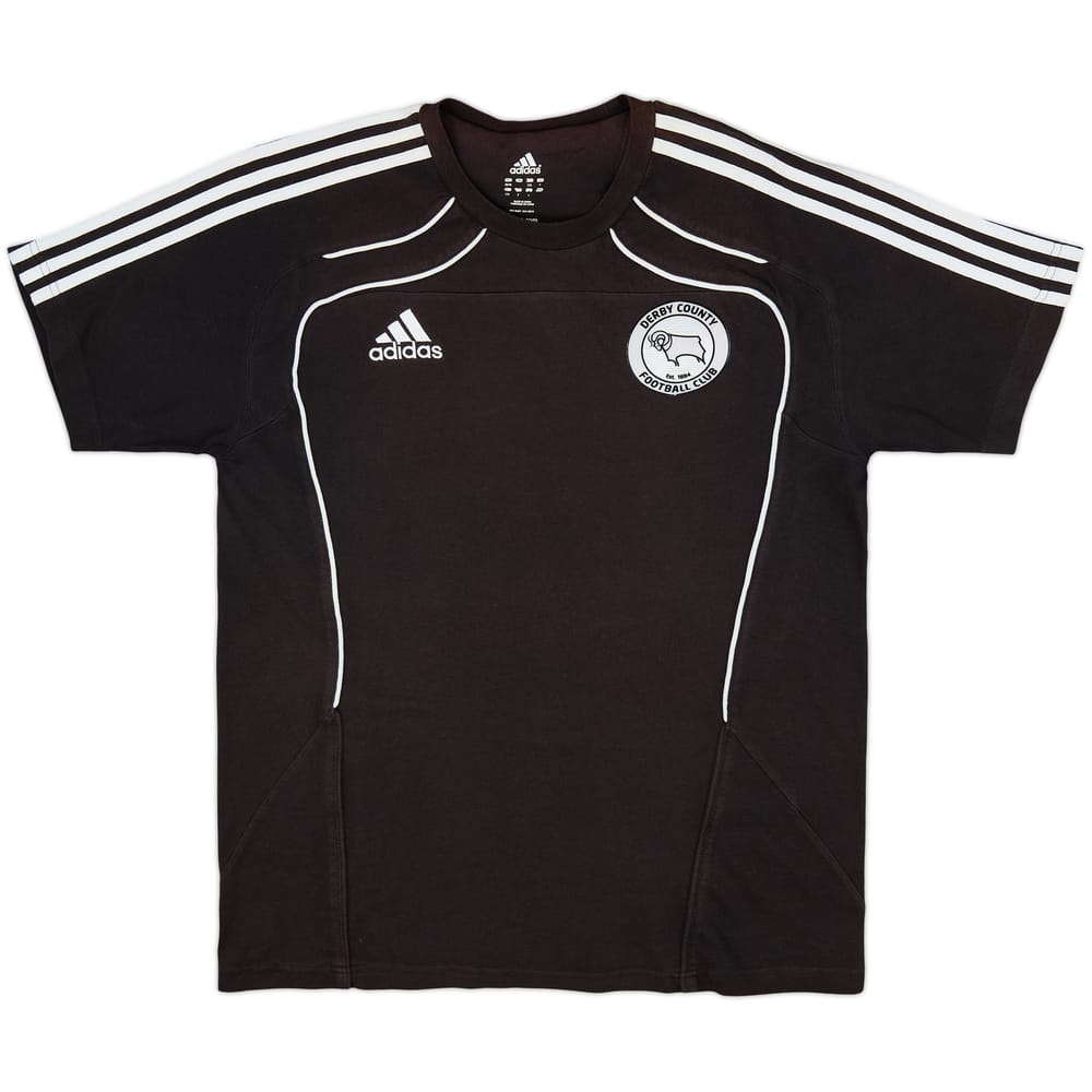 2010-11 Derby adidas Cotton Tee - 6/10 - (M)