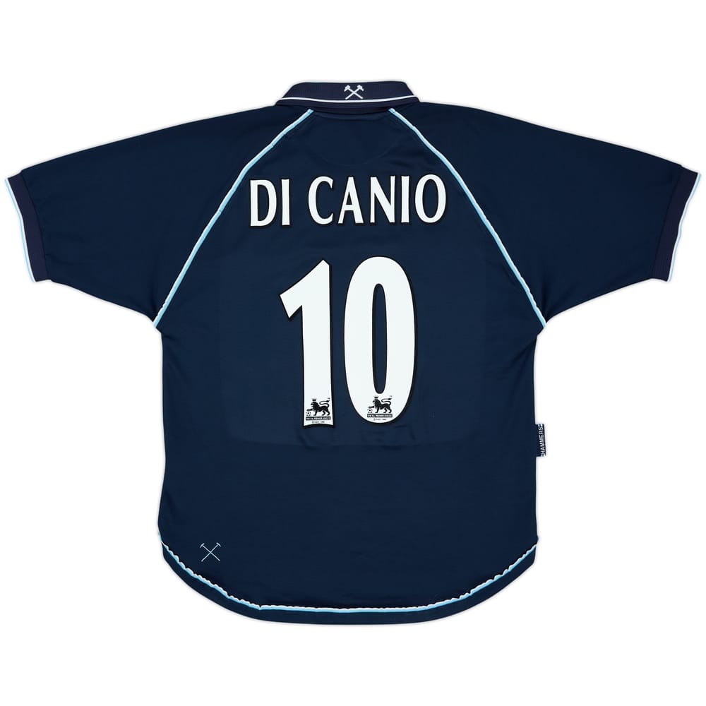 1999-01 West Ham Third Shirt Di Canio #10 - 8/10 - (M)