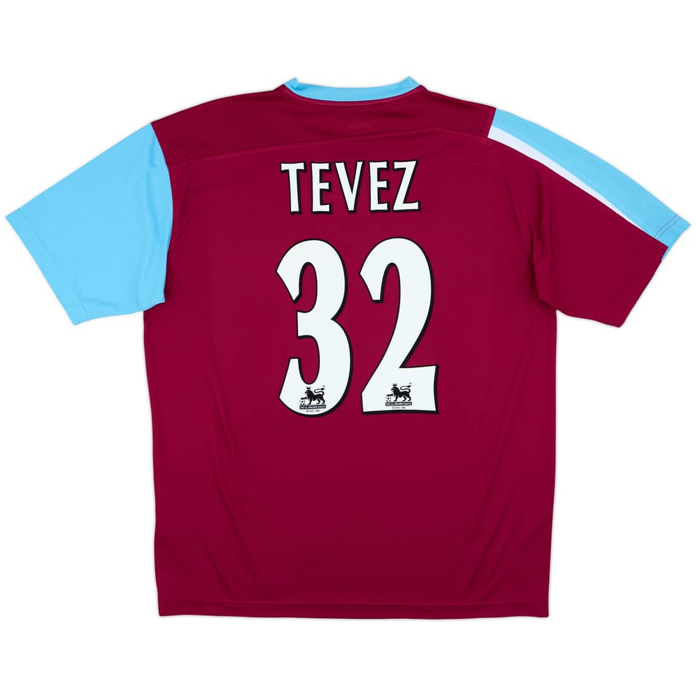 2005-07 West Ham Home Shirt Tevez #32 - 8/10 - (L)