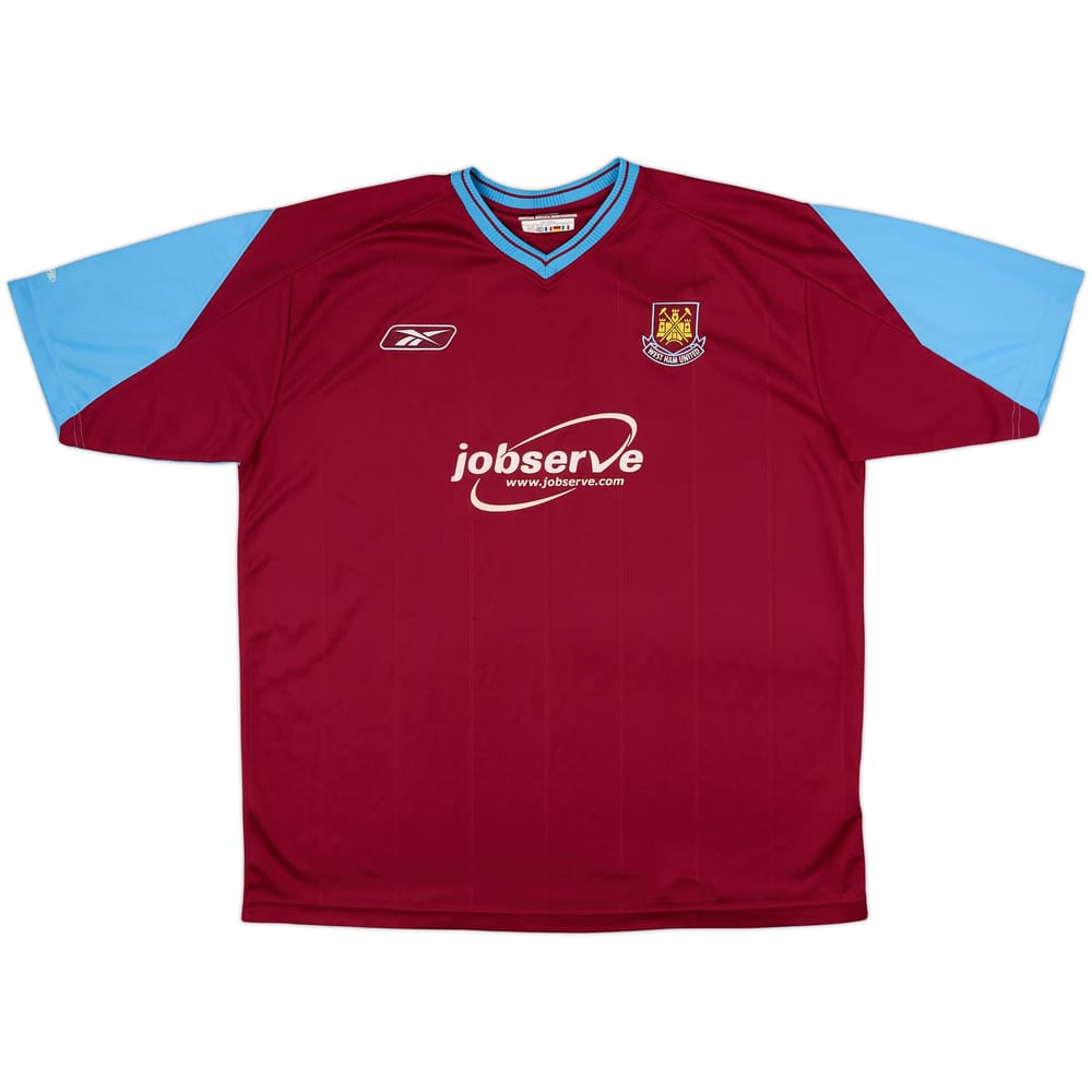 2003-05 West Ham Home Shirt - 10/10 - (XL)