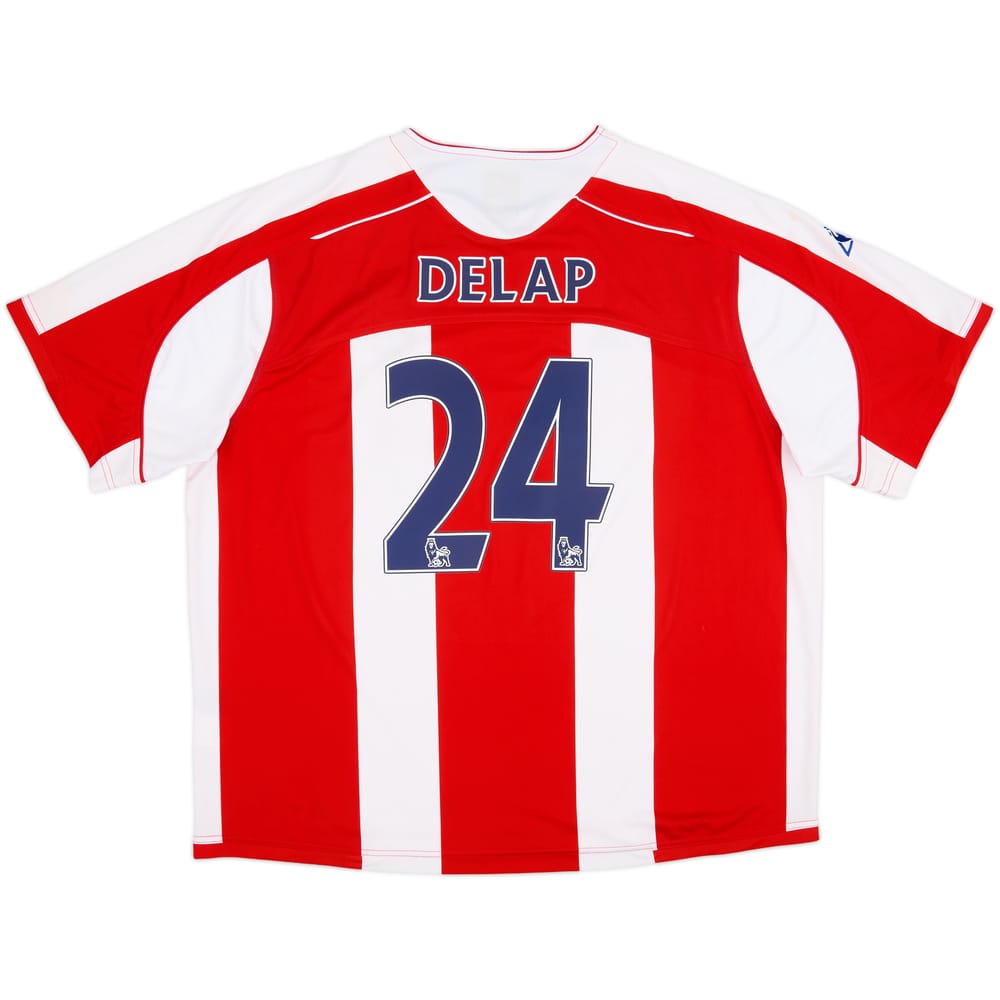 2009-10 Stoke City Home Shirt Delap #24 - 8/10 - (XXL)