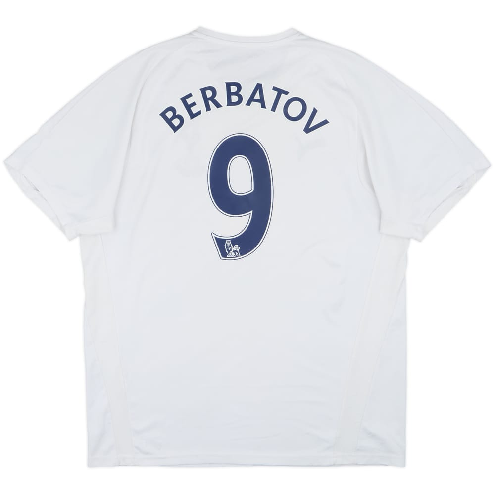 2007-08 Tottenham Home Shirt Berbatov #9 - 7/10 - (XL)