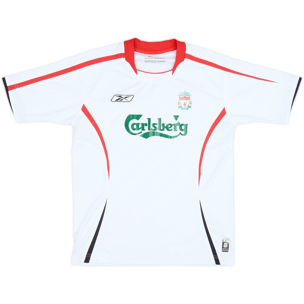 2005-06 Liverpool Away Shirt - 9/10 - (M.Boys)