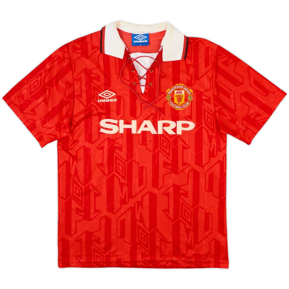 1992-94 Manchester United Home Shirt - 5/10 - (M)