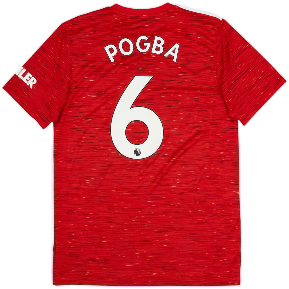 2020-21 Manchester United Home Shirt Pogba #6 - 10/10 - (L)
