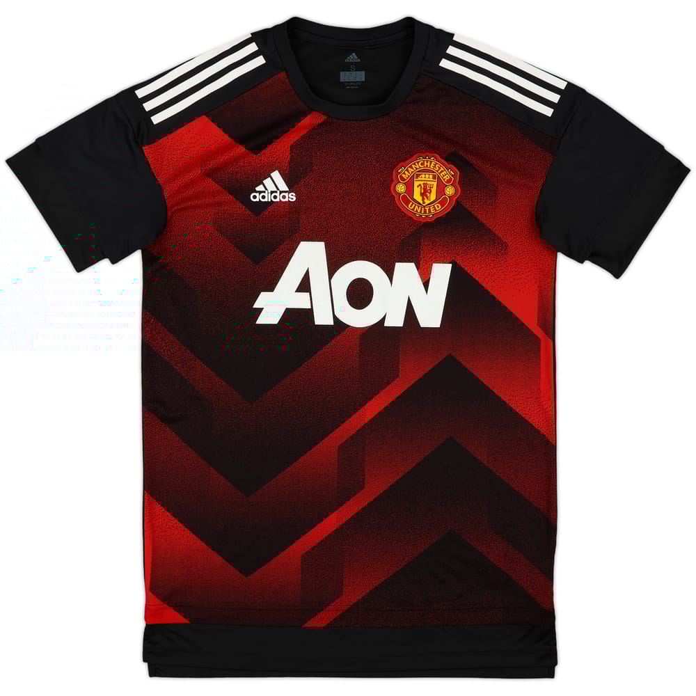 2017-18 Manchester United adidas Training Shirt - 6/10 - (S)