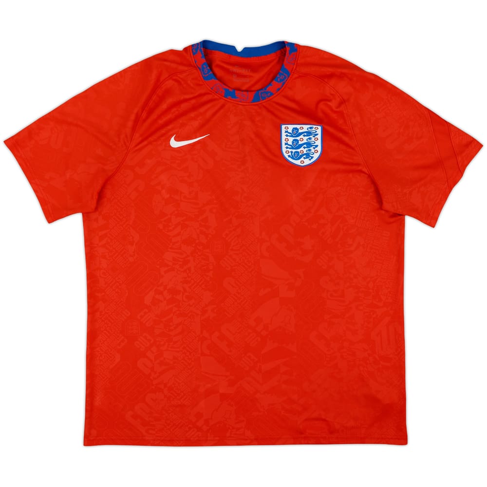 2020-21 England Nike Training Shirt - 6/10 - (XL)