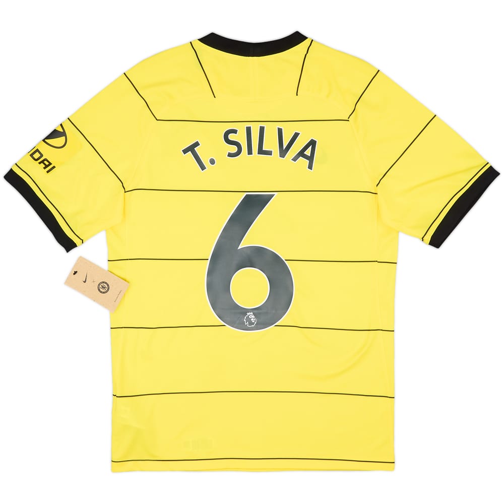 2021-22 Chelsea Away Shirt T. Silva #6 (S)