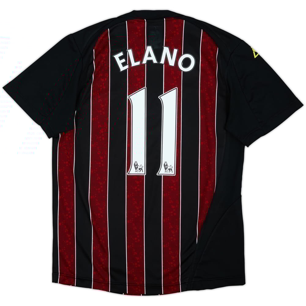 2008-09 Manchester City Away Shirt Elano #11 - 8/10 - (M)