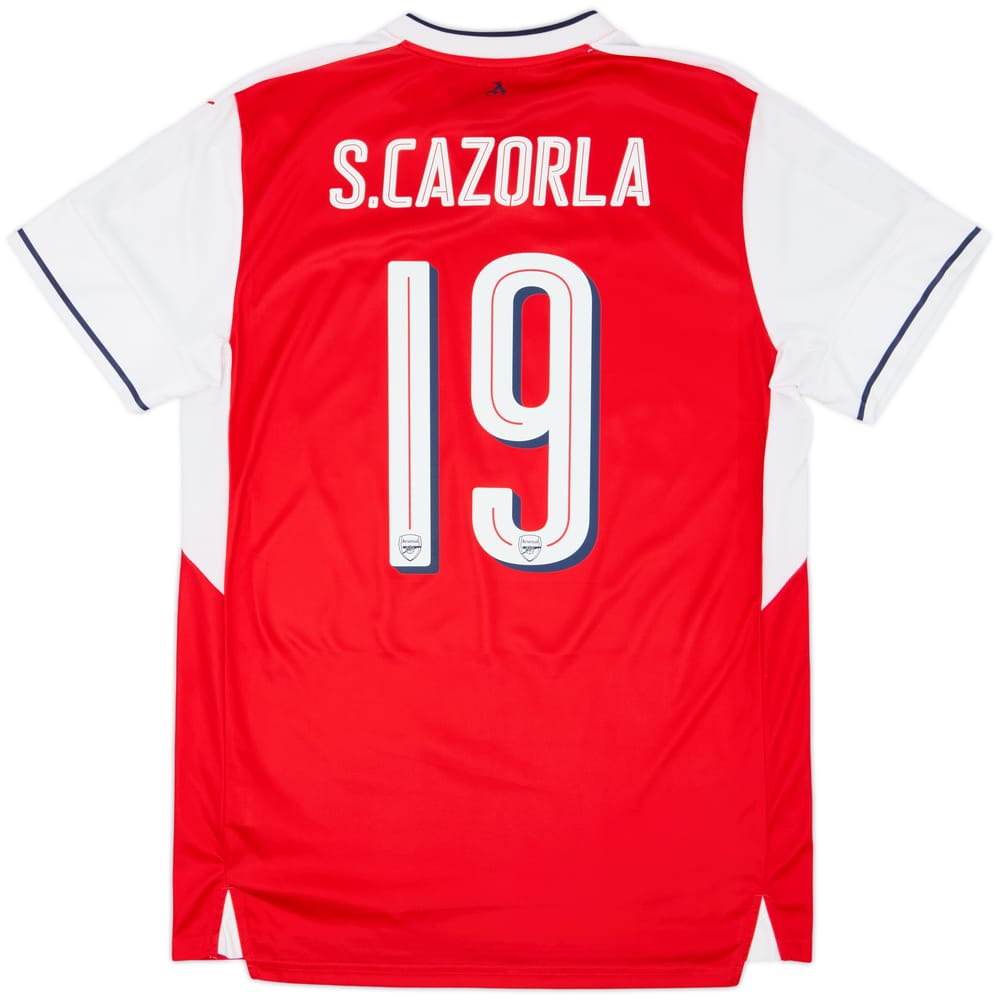 2016-17 Arsenal Home Shirt S.Cazorla #19 - 8/10 - (L)