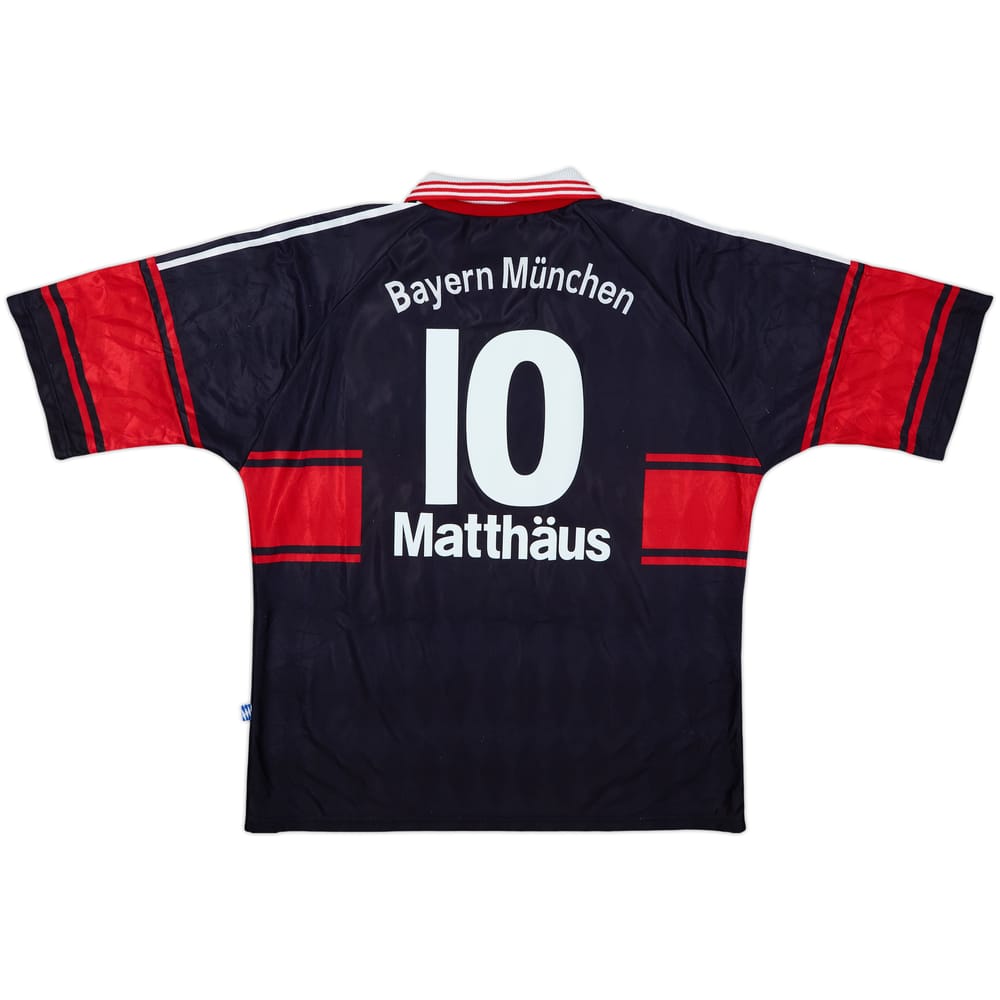 1997-99 Bayern Munich Home Shirt Matthaus #10 - 8/10 - (XL)