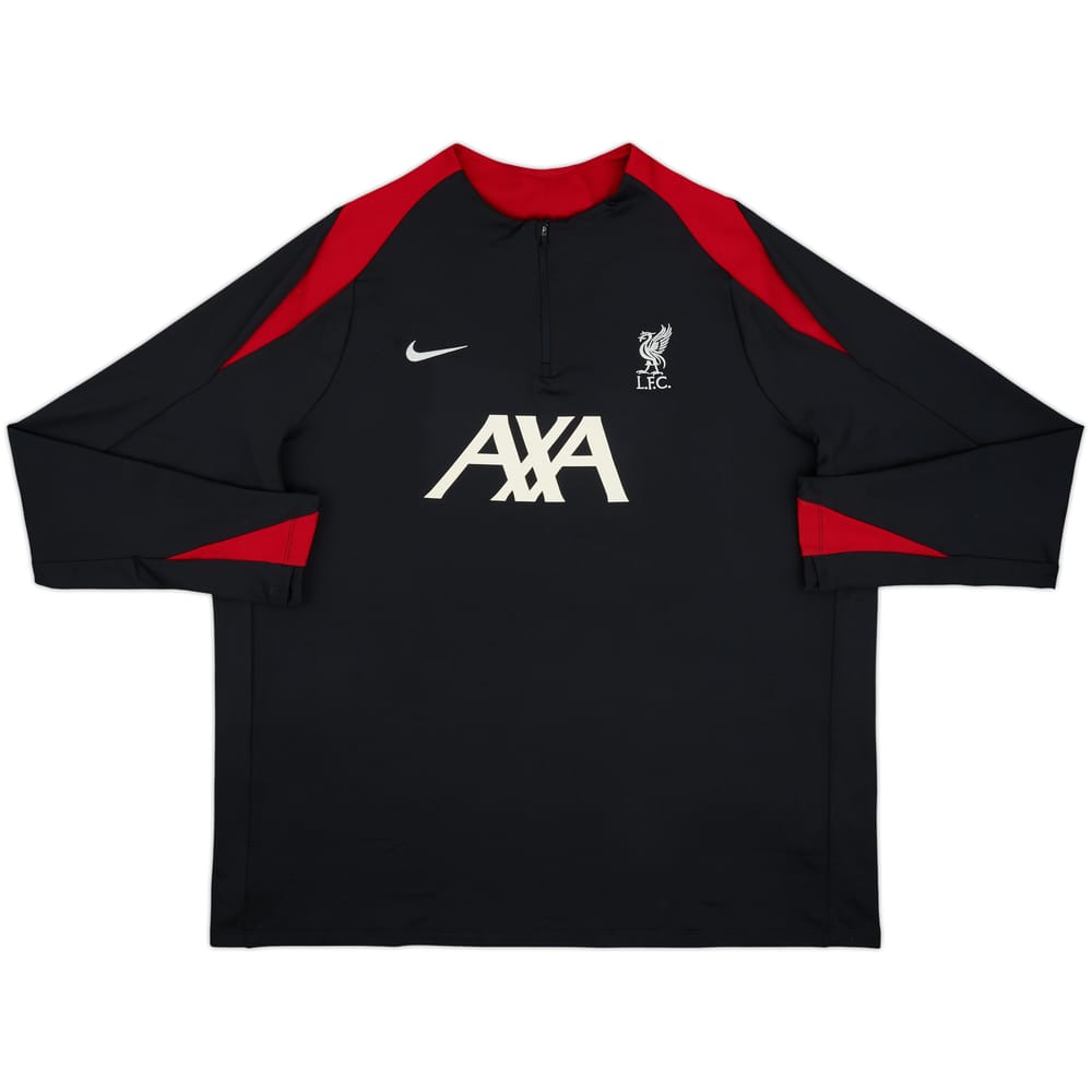 2024-25 Liverpool Nike 1/4 Zip Training Top - 7/10 - (3XL)