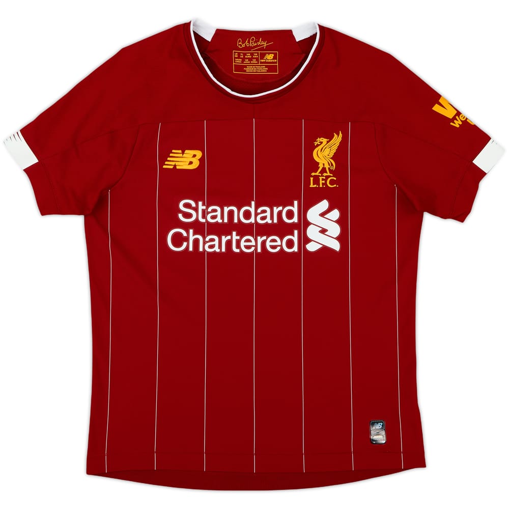 2019-20 Liverpool Home Shirt - 9/10 - (L.Boys)