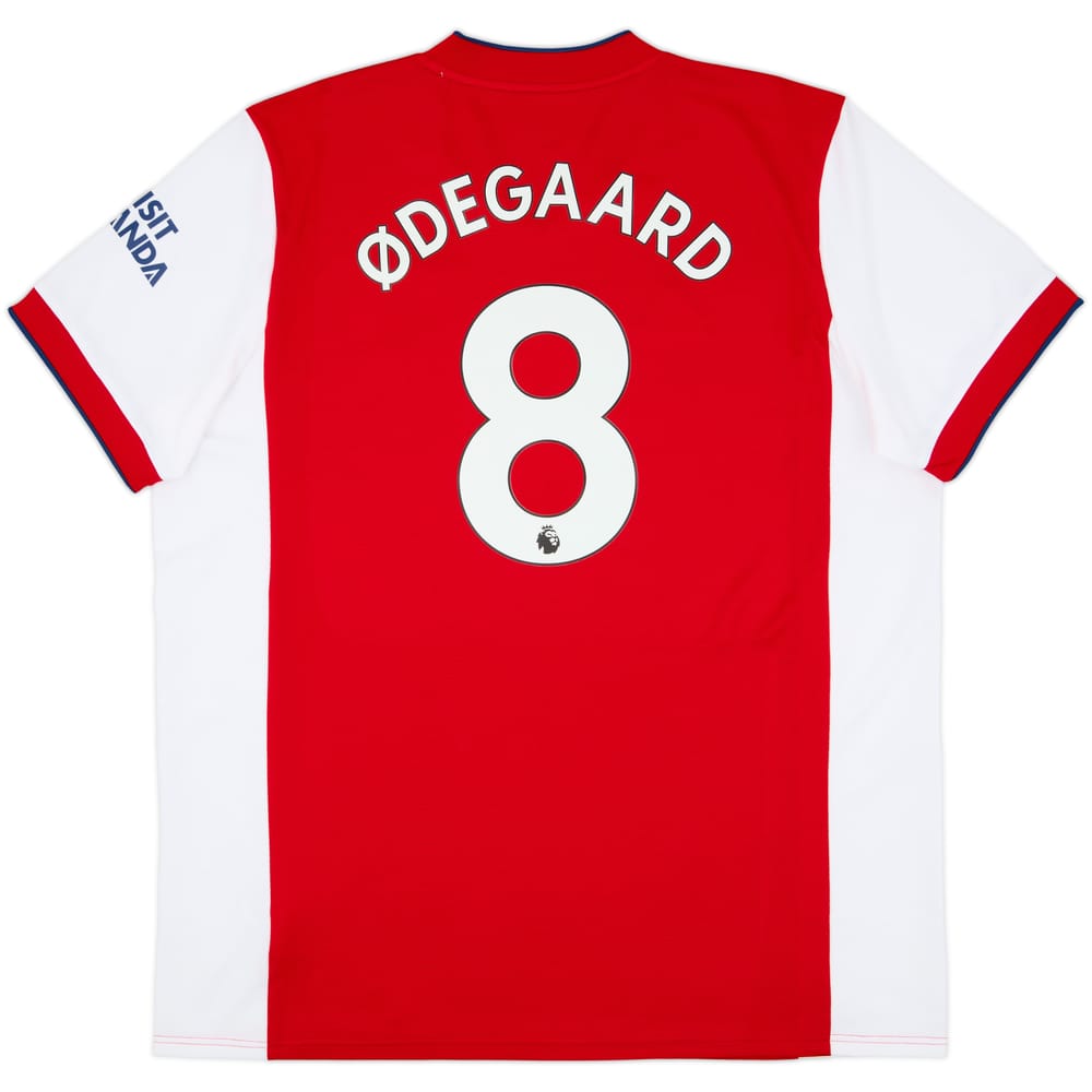 2021-22 Arsenal Home Shirt Odegaard #8 - 9/10 - (XXL)