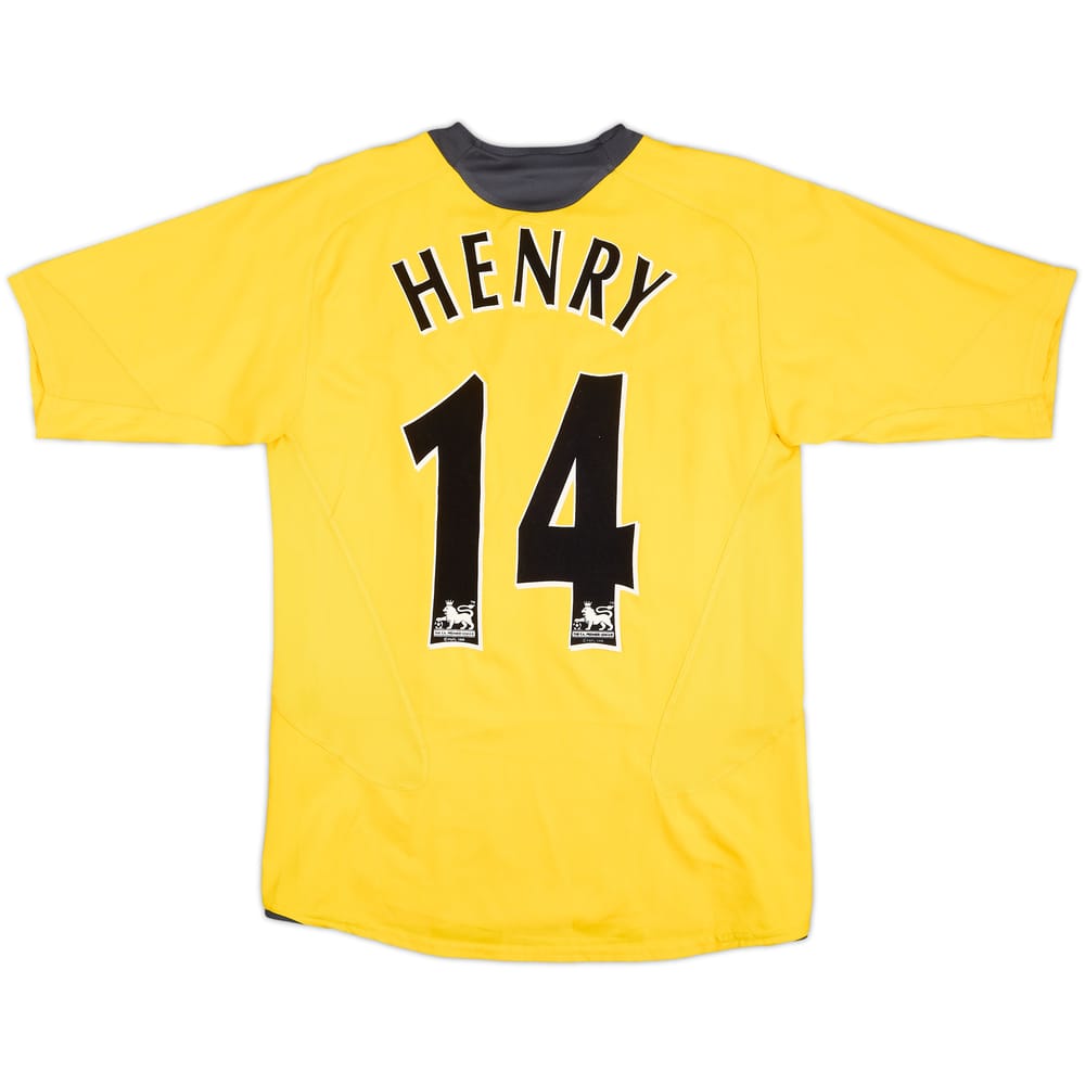 2006-07 Arsenal Away Shirt Henry #14 - 8/10 - (S)