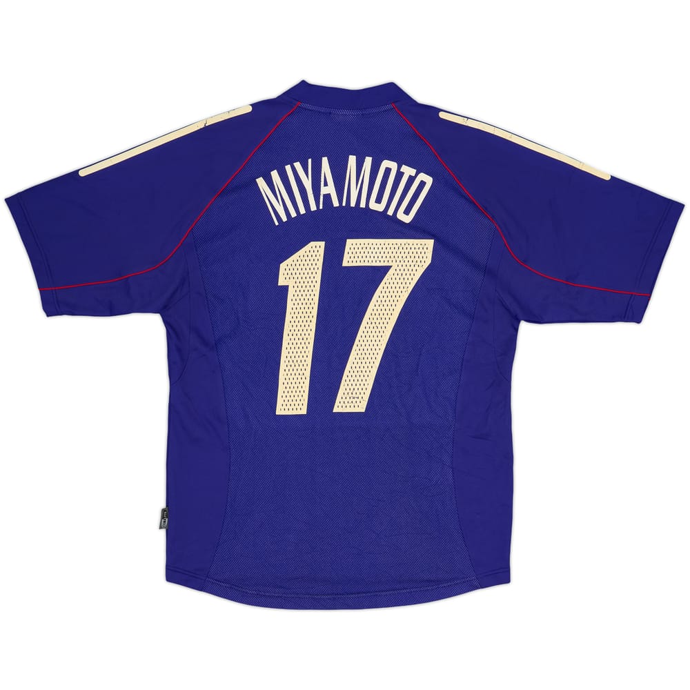 2002-04 Japan Home Shirt Miyamoto #17 (M)