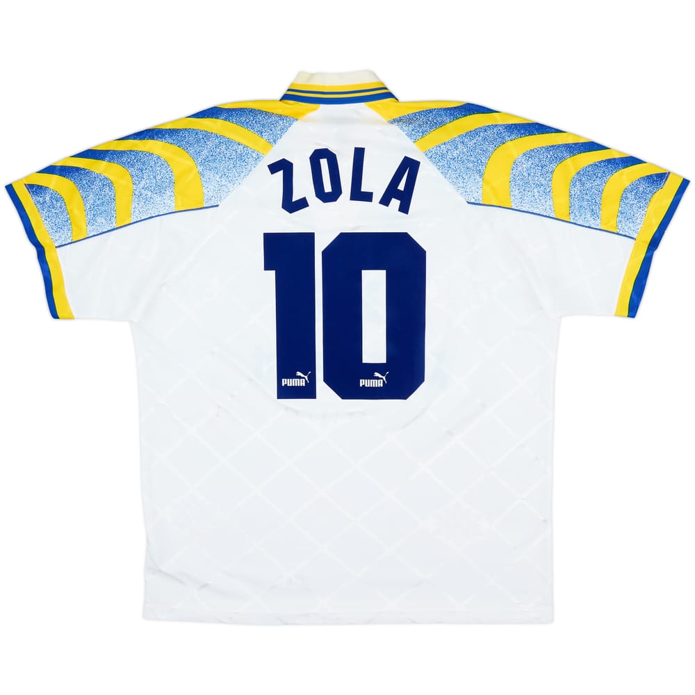 1995-97 Parma Home Shirt Zola #10 - 7/10 - (L)