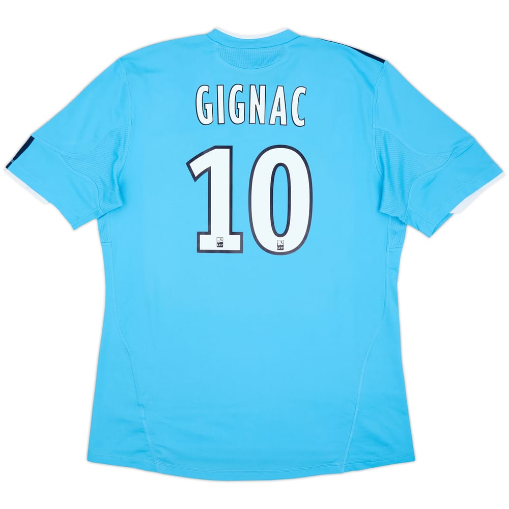 2010-11 Olympique Marseille Away Shirt Gignac #10 - 10/10 - (XL)