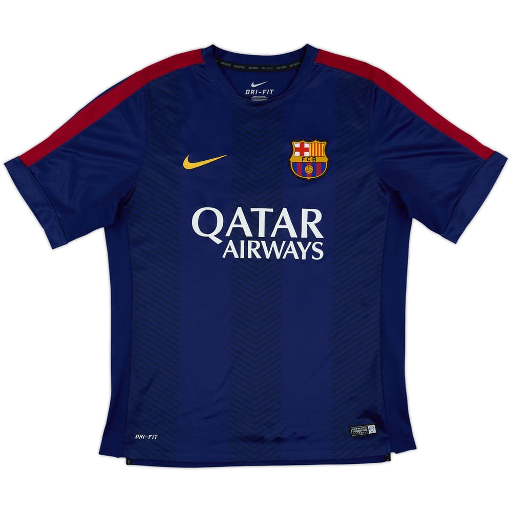 2014-15 Barcelona Nike Training Shirt - 9/10 - (L)