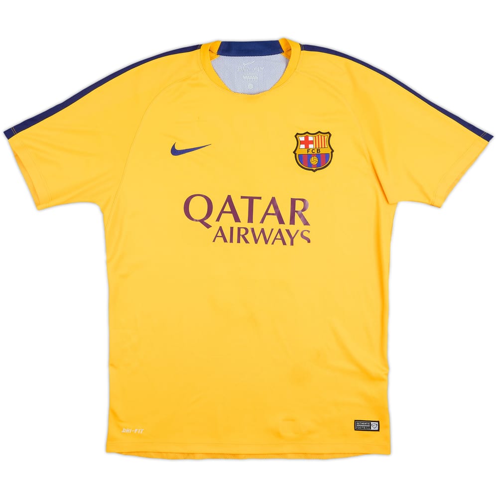2015-16 Barcelona Nike Training Shirt - 8/10 - (L)