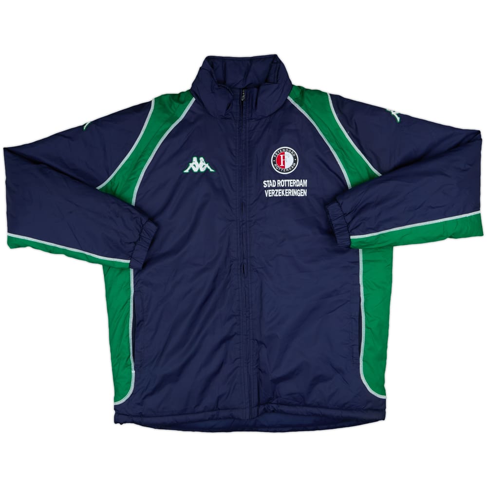 2002-04 Feyenoord Kappa Padded Bench Coat - 8/10 - (XL)