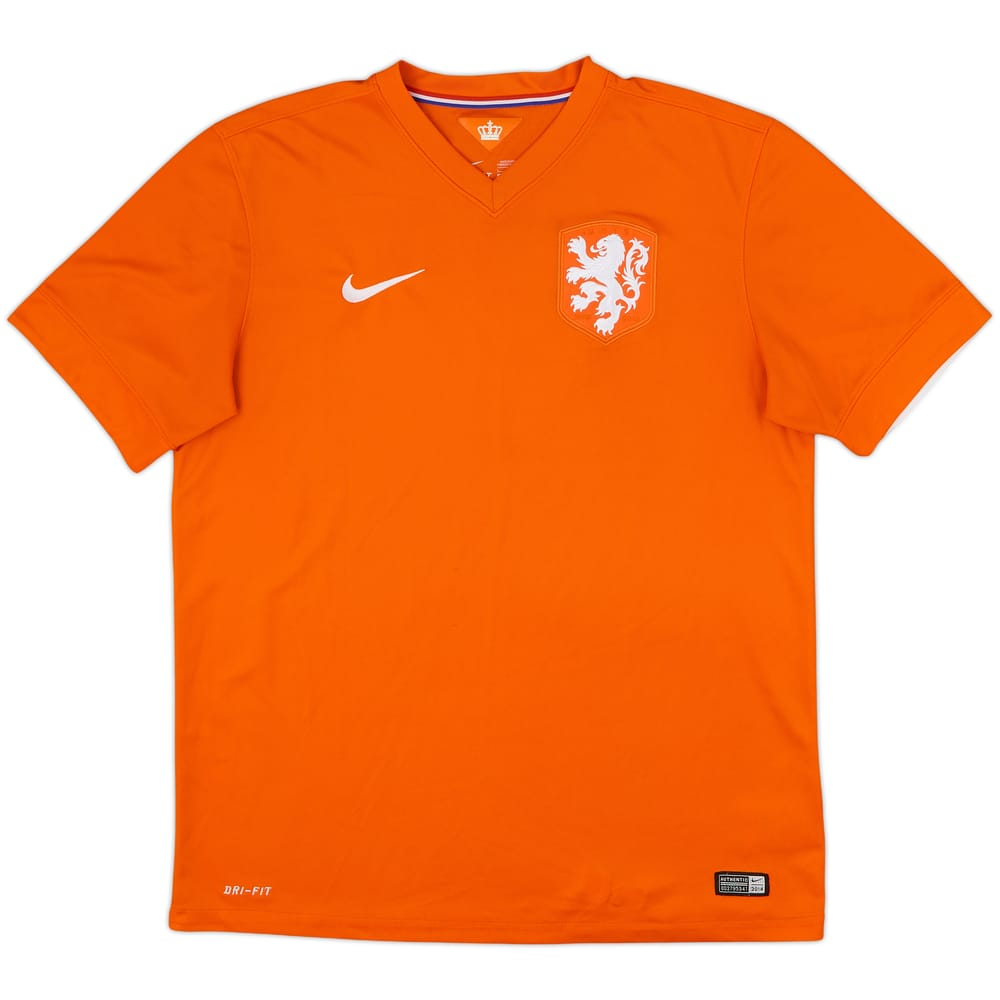 2014-15 Netherlands Home Shirt - 8/10 - (L)