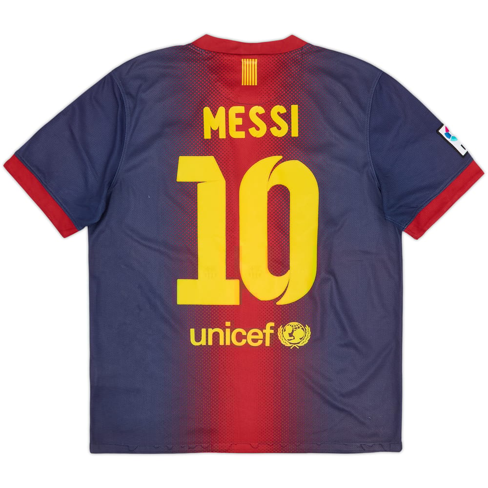 2012-13 Barcelona Camiseta Local Messi #10 - 6/10 - (M)