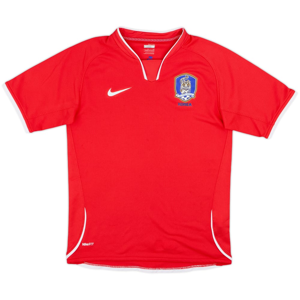 2008-10 South Korea Home Shirt - 8/10 - (M.Boys)