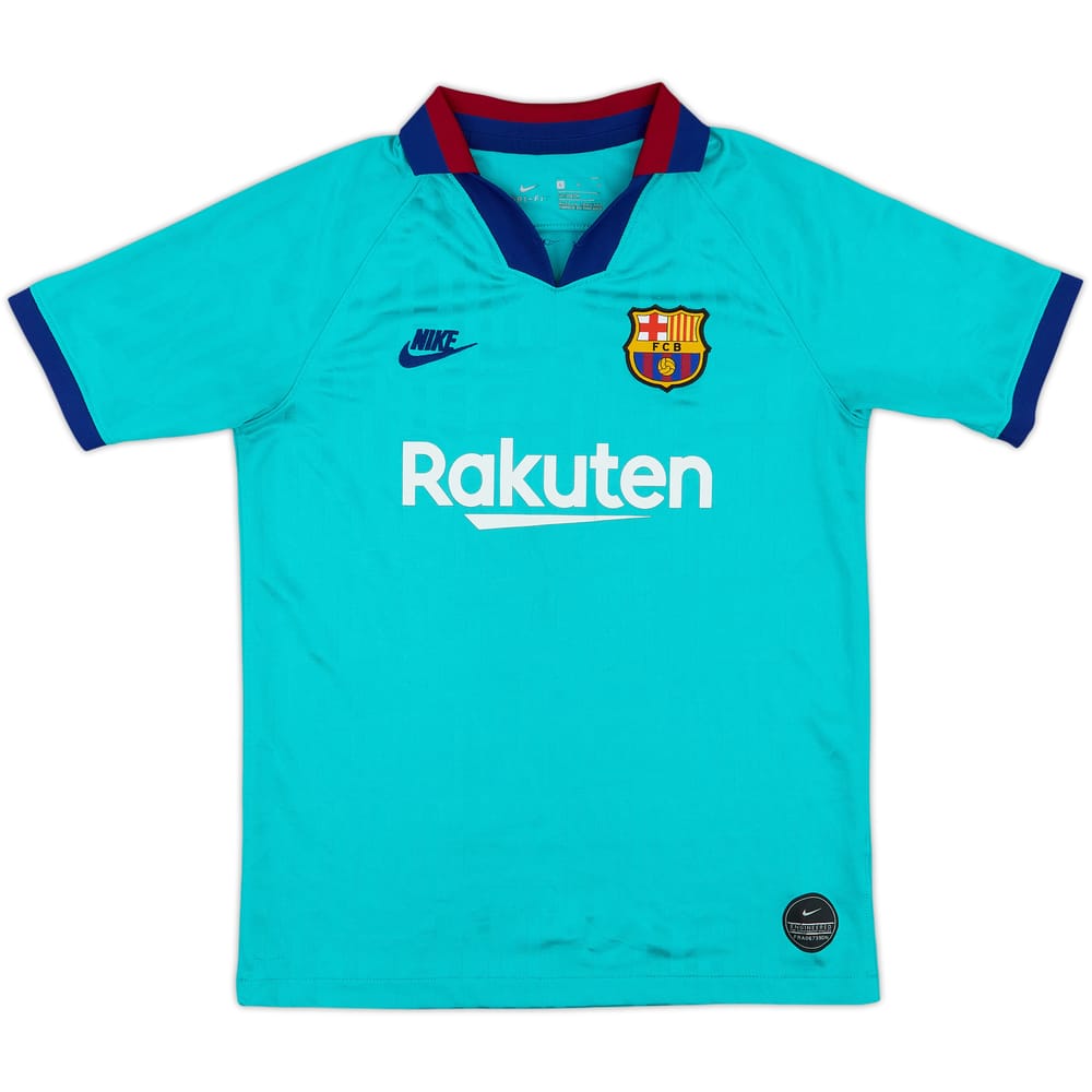 2019-20 Barcelona Third CL Shirt - 6/10 - (L.Boys)