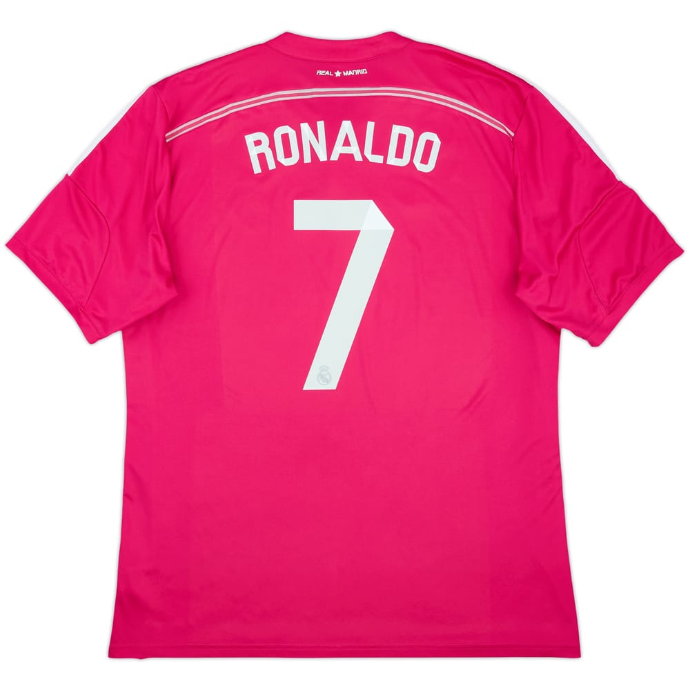 2014-15 Real Madrid Away Shirt Ronaldo #7 - 6/10 - (XXL)