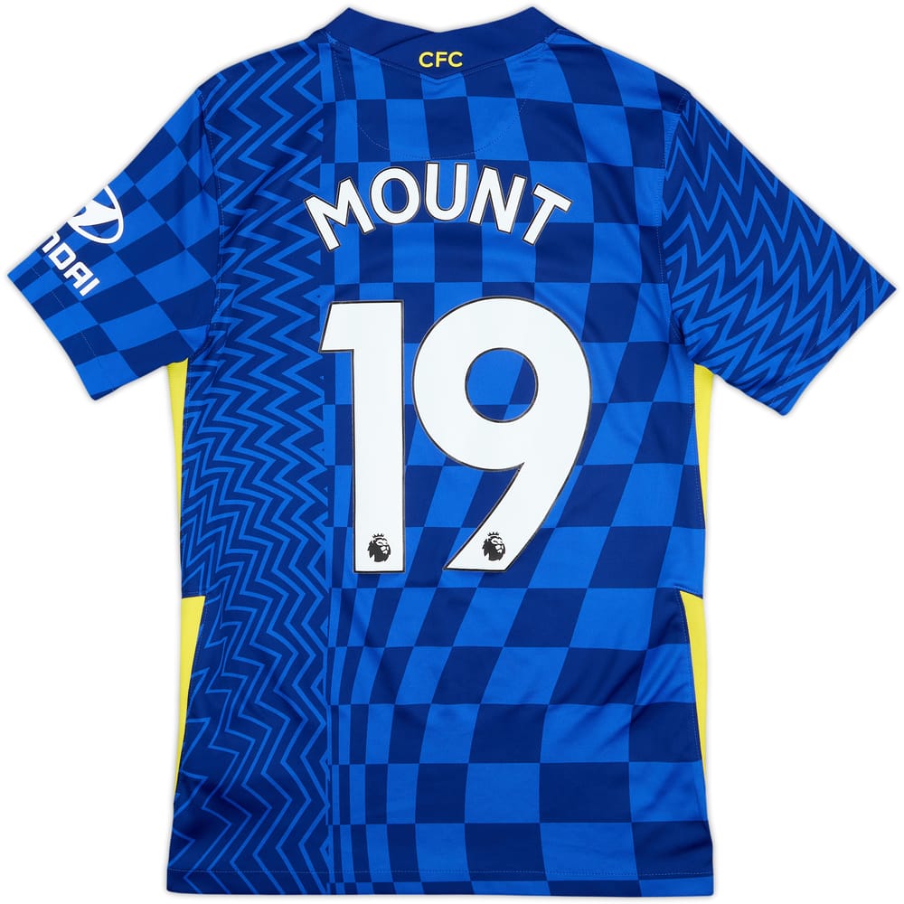 2021-22 Chelsea Home Shirt Mount #19 - 5/10 - (S)