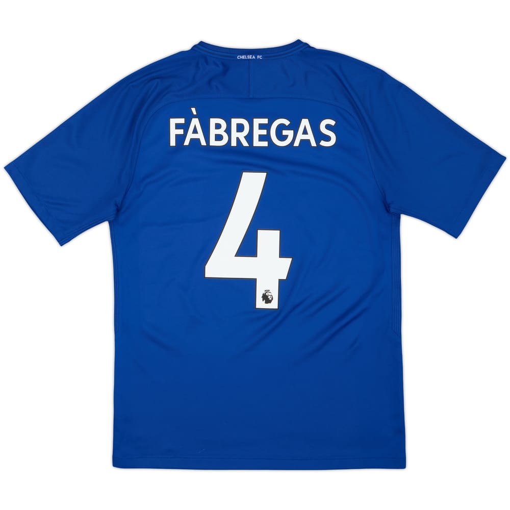 2017-18 Chelsea Home Shirt Fabregas #4 - 8/10 - (M)