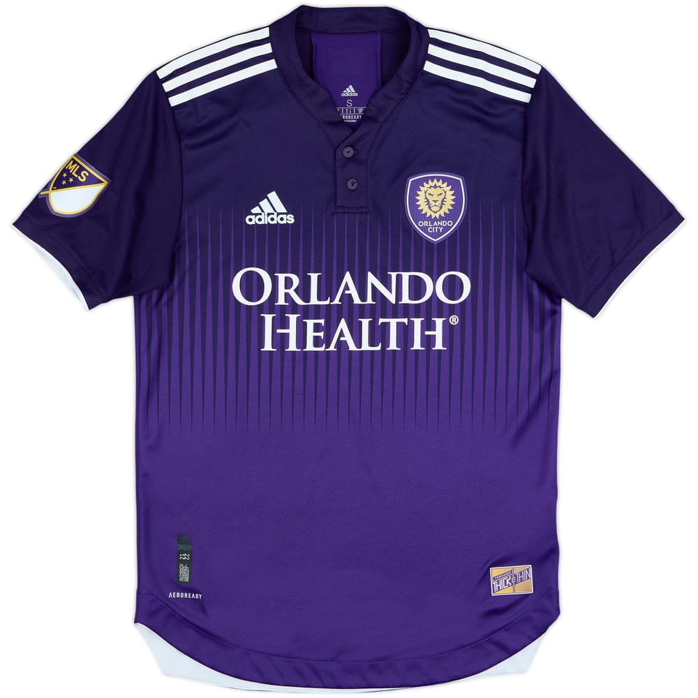 2021-22 Orlando City Authentic Home Shirt - 9/10 - (S)
