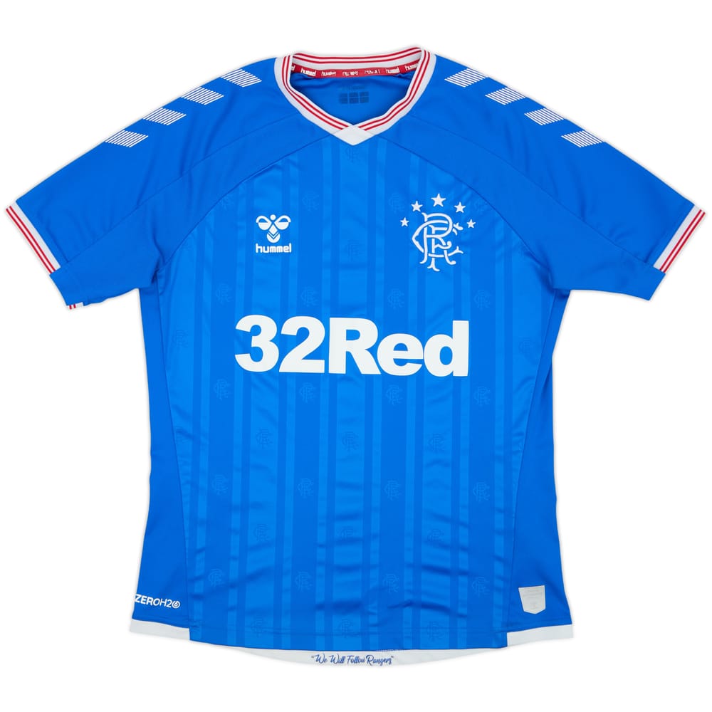 2019-20 Rangers Home Shirt - 8/10 - (M)