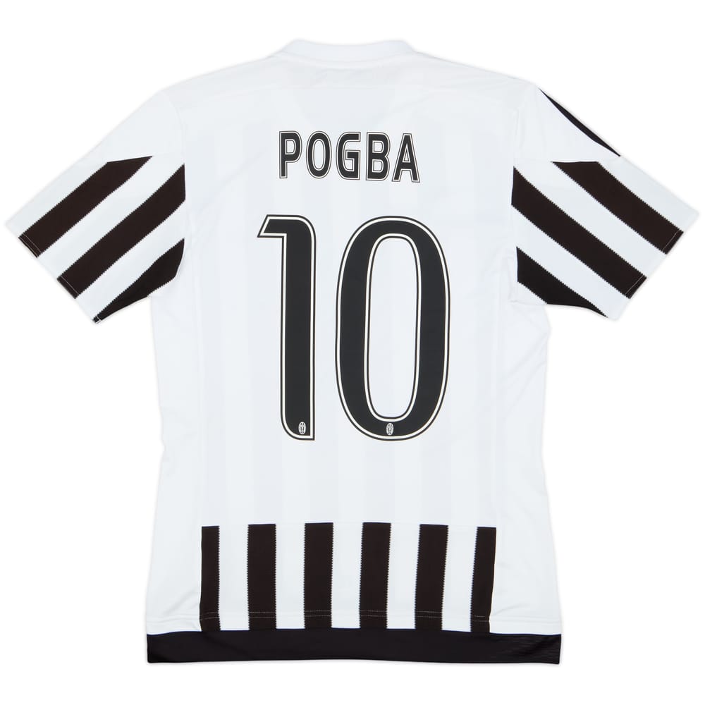 2015-16 Juventus Home Shirt Pogba #10 - 8/10 - (S)