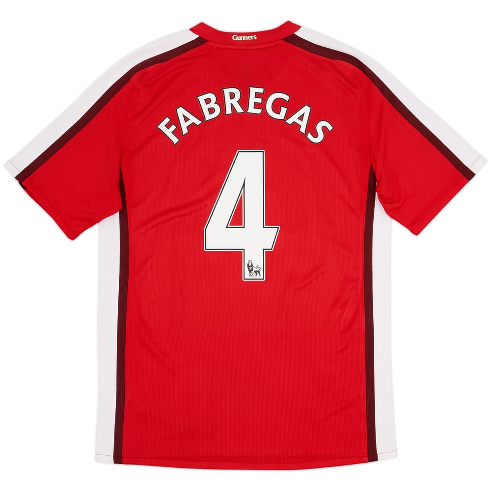 2008-10 Arsenal Home Shirt Fabregas #4 - 6/10 - (M)
