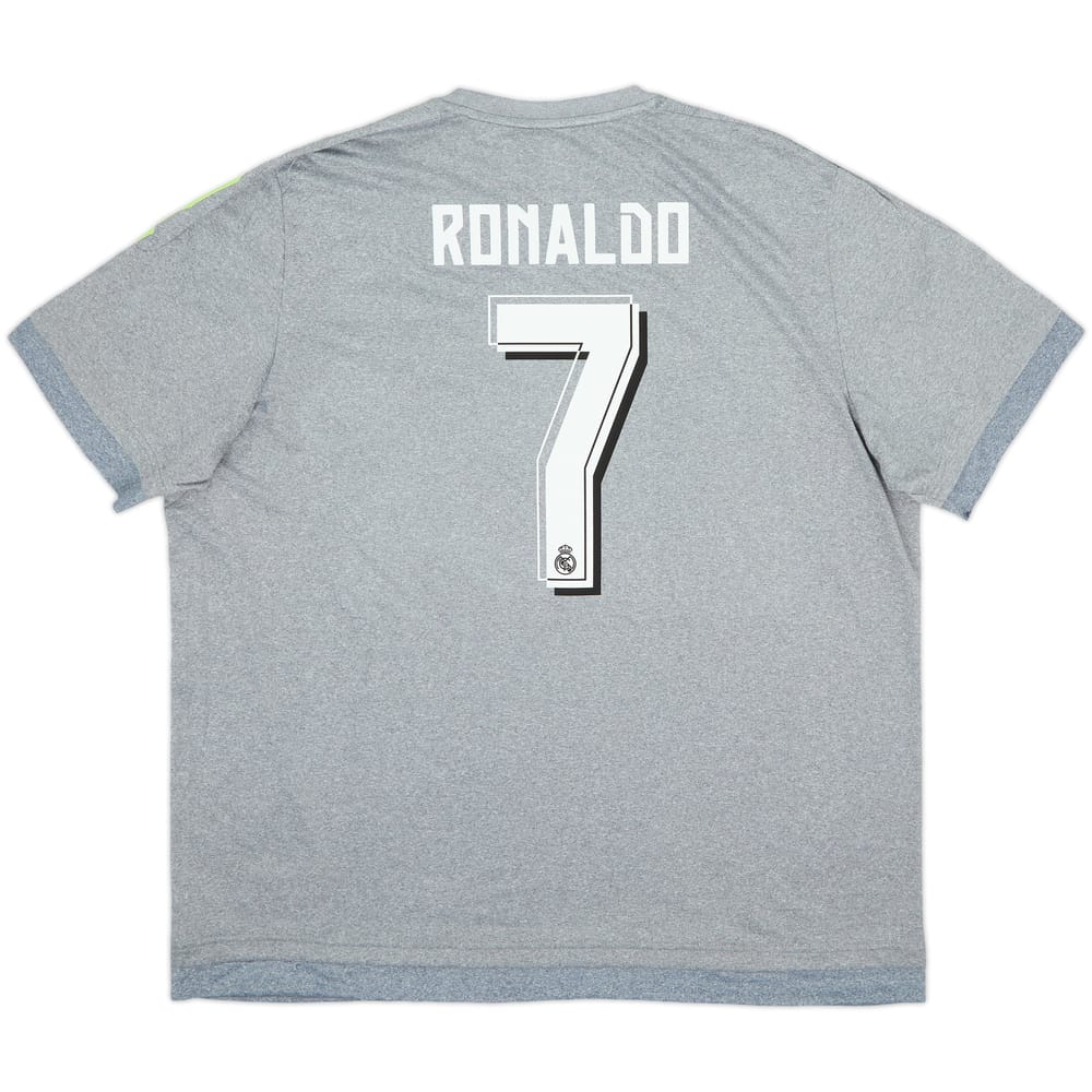 Camiseta de visitante del Real Madrid 2015-16 Ronaldo #7 (XXL)