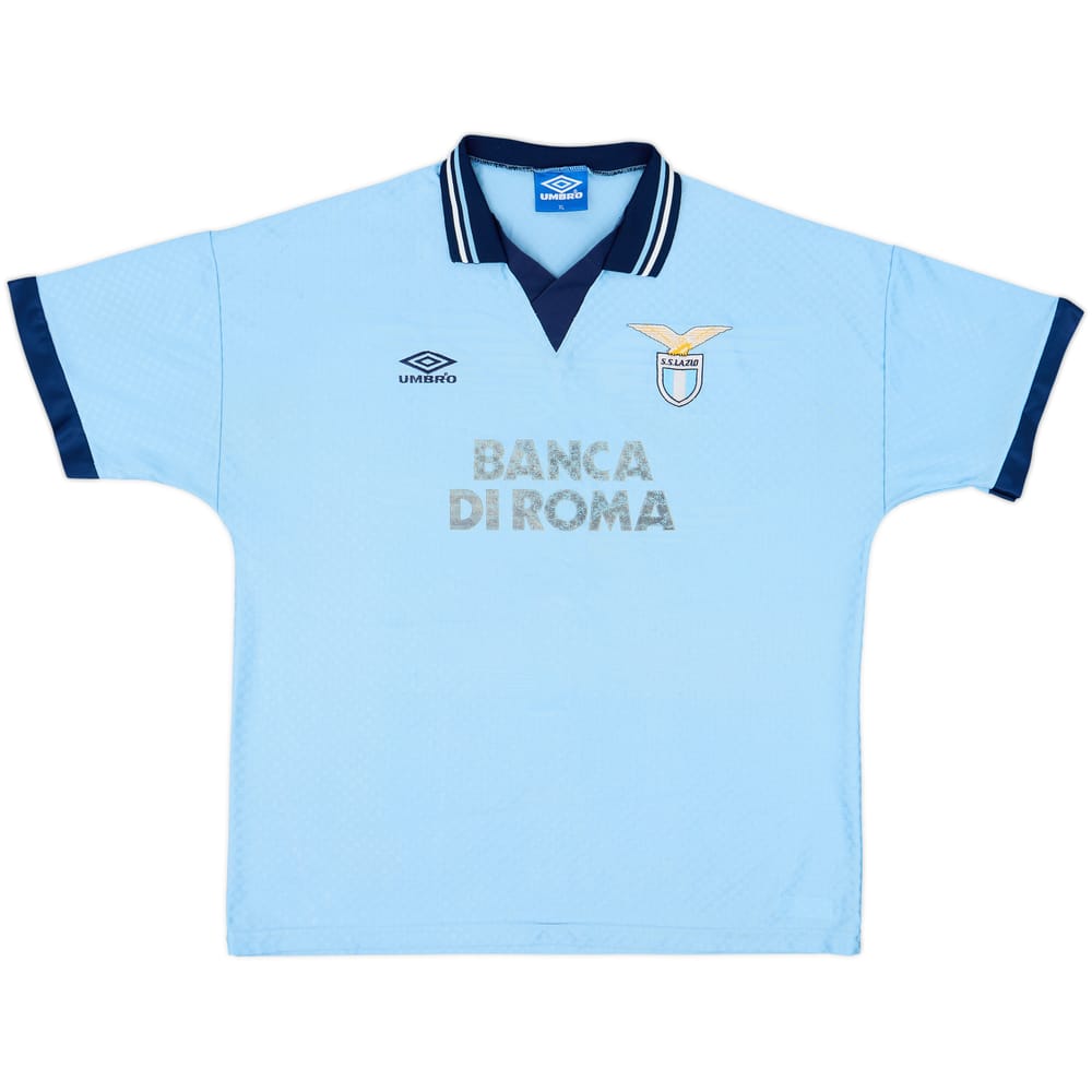 1995-96 Lazio Home Shirt - 5/10 - (XL)