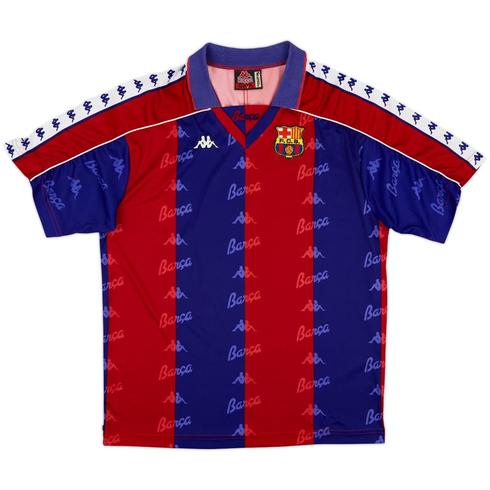 1992-95 Barcelona Home Shirt - 8/10 - (L)