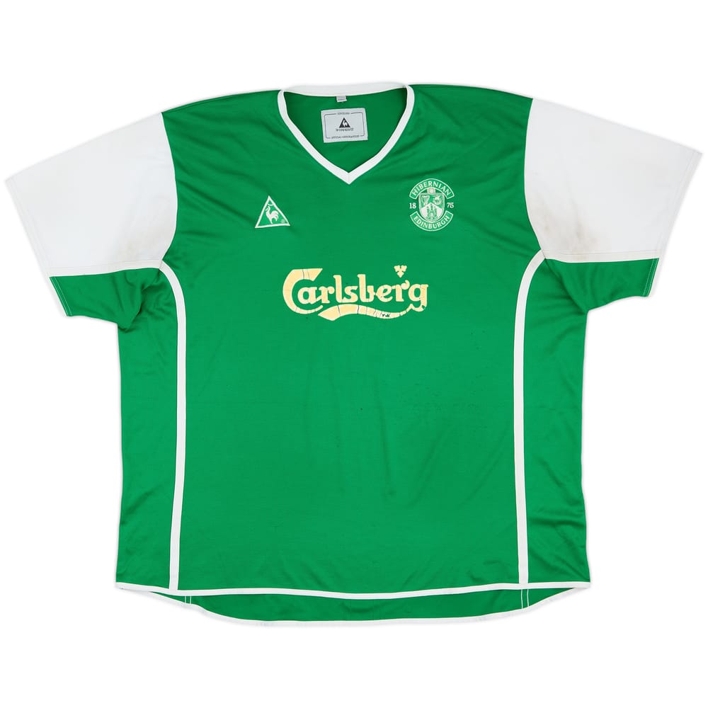 2002-03 Hibernian Home Shirt - 4/10 - (XXL)